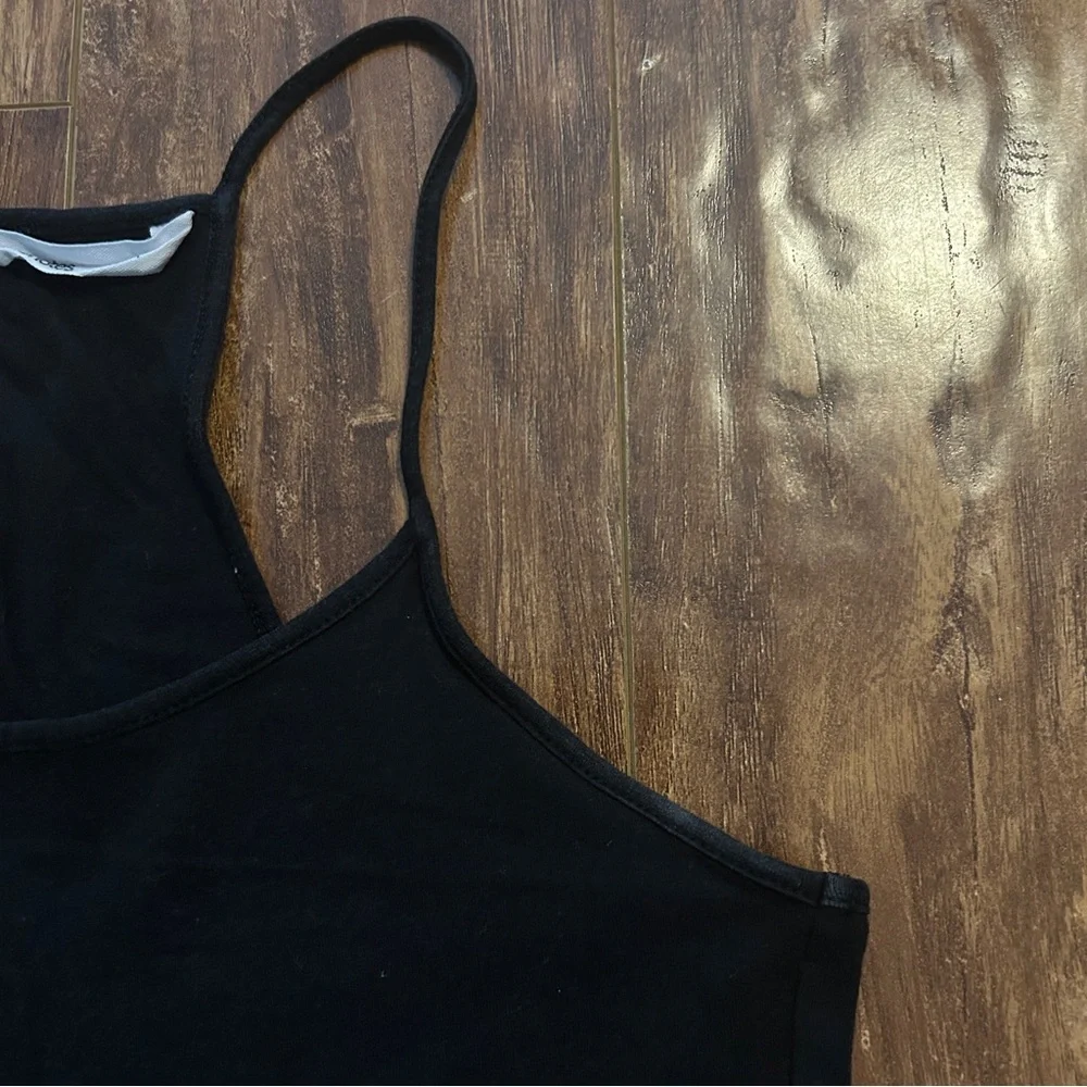 3black tops Olivia Rae vneck tshirt H&M sparklyglitter longsleeve Bluenotes tank - Picture 14 of 15